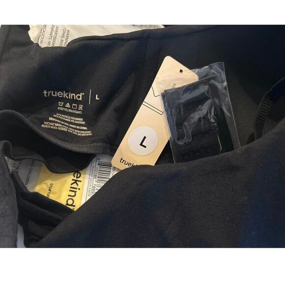 Truekind® Supportive Comfort Wireless Shaping Bra black large - Picture 4 of 5